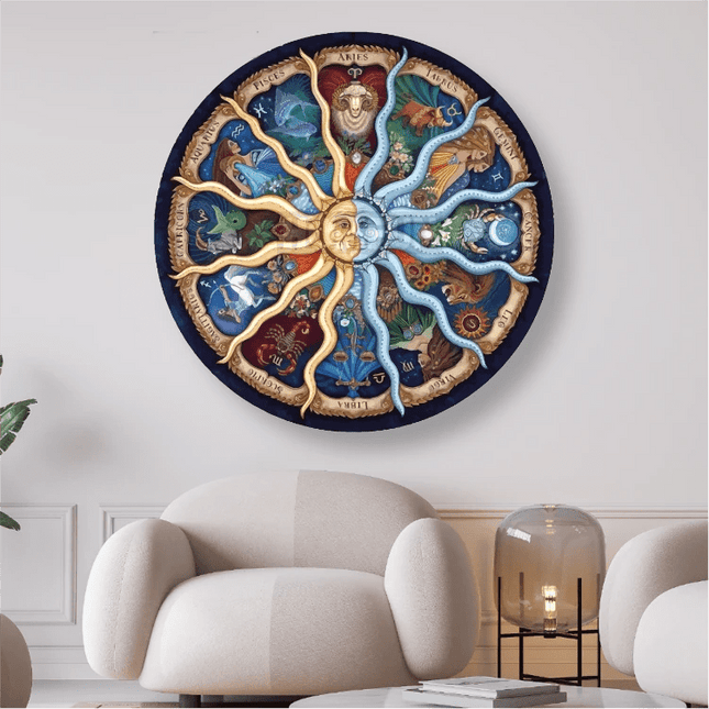 Sternzeichen Kalender - 5D DIY Diamond Painting