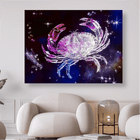 Sternzeichen Krebs - 5D DIY Diamond Painting