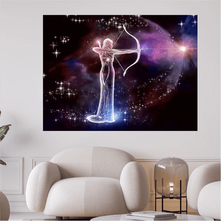 Sternzeichen Schütze - 5D DIY Diamond Painting