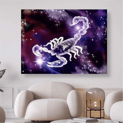 Sternzeichen Skorpion - 5D DIY Diamond Painting