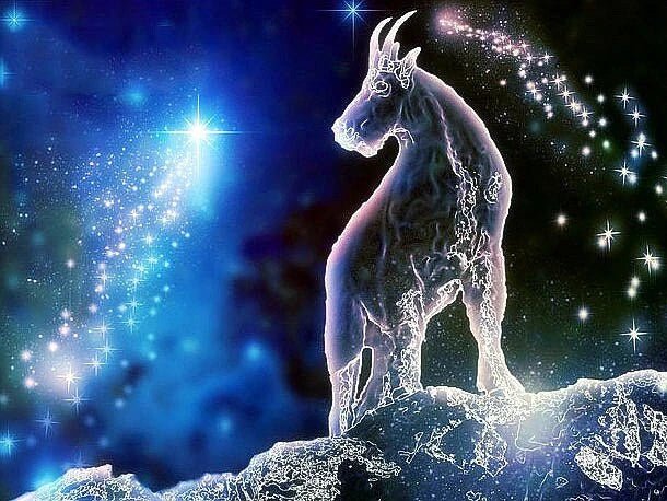 Sternzeichen Steinbock - 5D DIY Diamond Painting