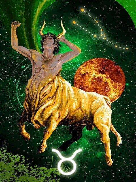 Sternzeichen Stier - 5D DIY Diamond Painting