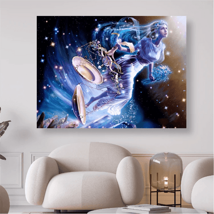Sternzeichen Waage - 5D DIY Diamond Painting