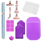 Stift mit 6 Metall Aufsätzen + Set - Diamond Painting