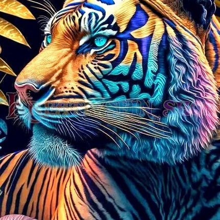 Tiger der Mystic - 5D DIY Diamond Painting