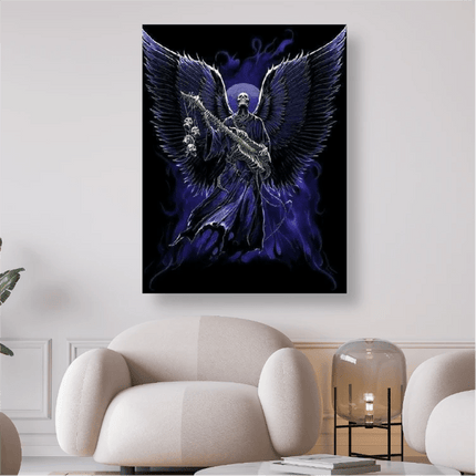 Todesengel spielt Gitarre - 5D DIY Diamond Painting