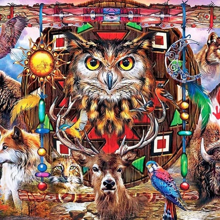 Traumfänger Wilder Westen - Voll AB 5D DIY Diamond Painting
