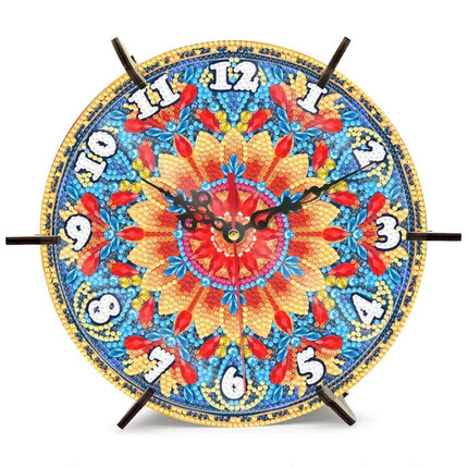 Uhr Mandala 1 - Diamond Painting