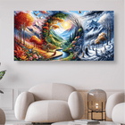 Vier Jahreszeiten - 5D DIY Diamond Painting