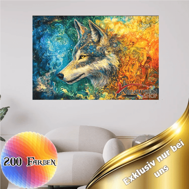 Wolf - 5D DIY Diamond Painting