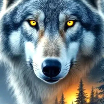 Wolf - 5D DIY Diamond Painting