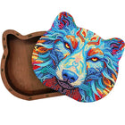 Wolf Aufbewahrungsbox - Diamond Painting
