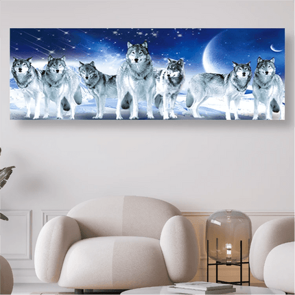 Wölfe - 5D DIY Diamond Painting
