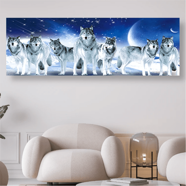 Wölfe - 5D DIY Diamond Painting