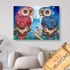 Zwei Eulen - Voll AB 5D DIY Diamond Painting